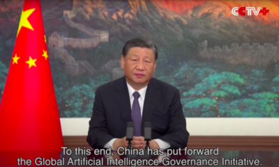 Chinese president calls for unity on AI challenges and cyber development